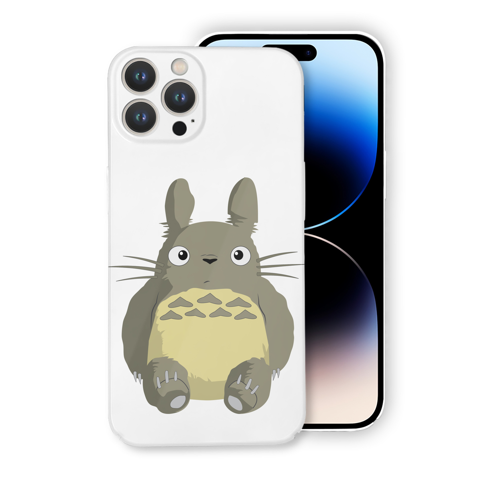（画像用） となりのトトロ 草壁メイ 草壁サツキ My Neighbor Totoro Satsuki Kusakabe Mei Kusakabe 【iPhone 14シリーズ対応】ハードケース